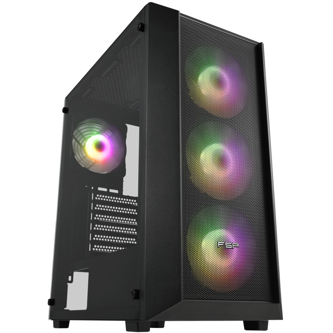 Корпус FSP CMT218AB без БЖ ATX Black