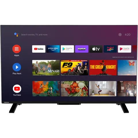 TV 50 Toshiba 50UA2363DG 4K UHD/LED/T2/Android 11/2 x 10W/Dolby Digital/HDMI/Wi-Fi/VESA 200 x 200 M4