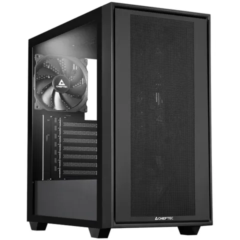 Корпус Chieftec NIGHT HUNTER 3 GS-03B-BLK-OP 4x140mm PWM, USB-C, E-ATX, без БЖ, Black