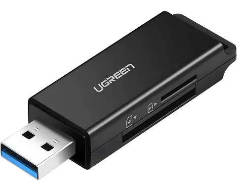 Card Reader USB 3.0 --> 2-слота SD/TF CM104 Ugreen