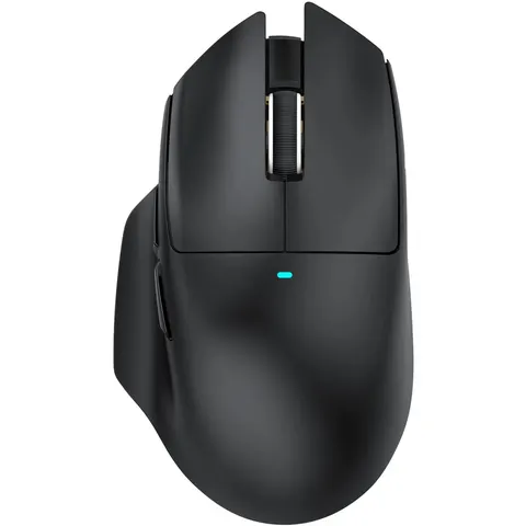 Мишка Attack Shark V6 Ultra-Light, Wireless/Bluetooth, 25000dpi. (PAW3311), 7кн., Black