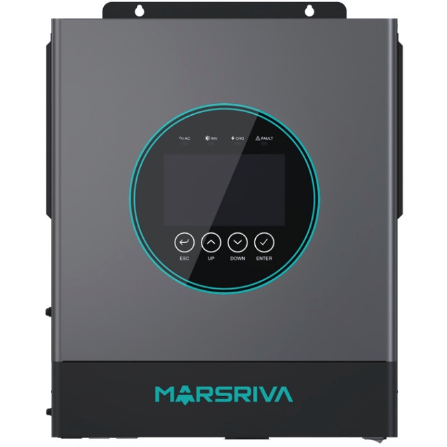 Інвертор Marsriva OFF-G 6.5 kW 230V RS232/RS485 CE PF1 VOL VM III 6.5KW TWIN-48V, include wifi