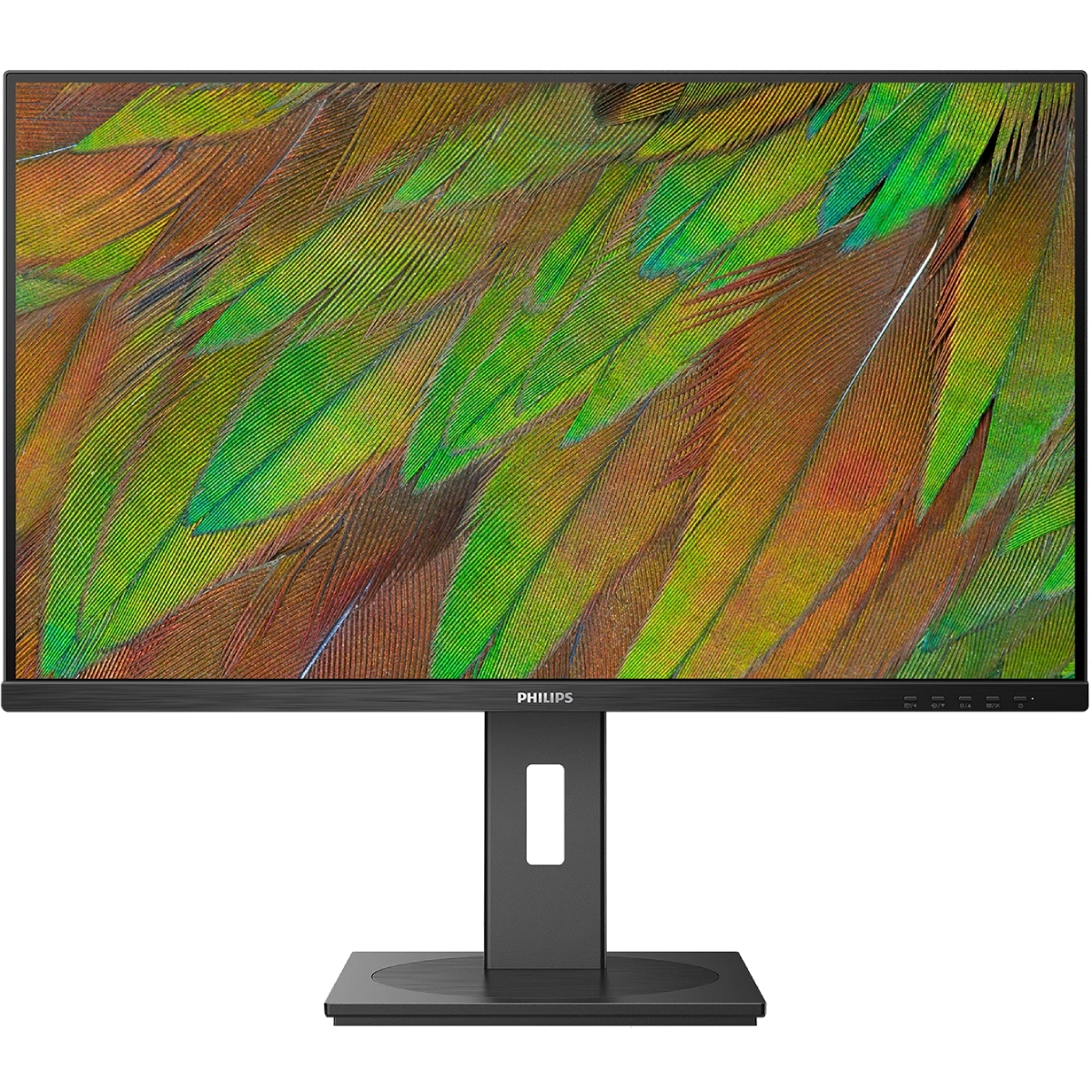 TFT 31.5" Philips 32B1U3900, 4K UHD, VA, 2хHDMI, DP, USB-C, RJ-45, USB-hub, HAS, Pivot, кол., чорний