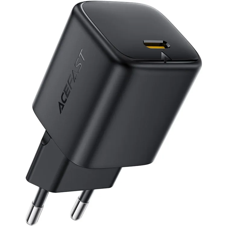 Зарядний пристрій 1xUSB-C 67W Gan A134 Fast Charger Black Acefast