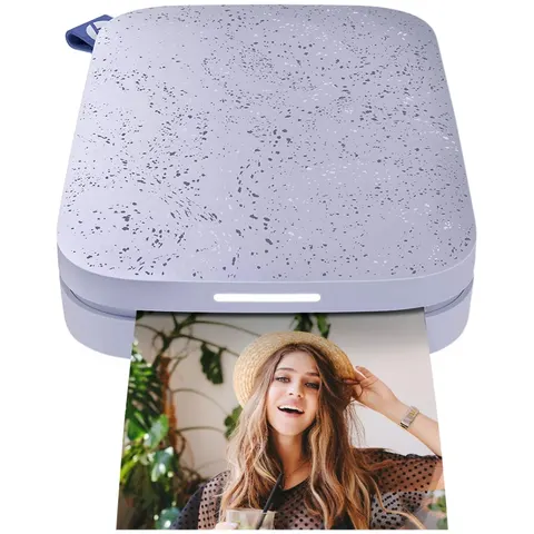 Фотопринтер портативний HP Sprocket Purple (2"x3",313x400dpi,Zink, 64MB,Bluetooth, колір фіолетовий)
