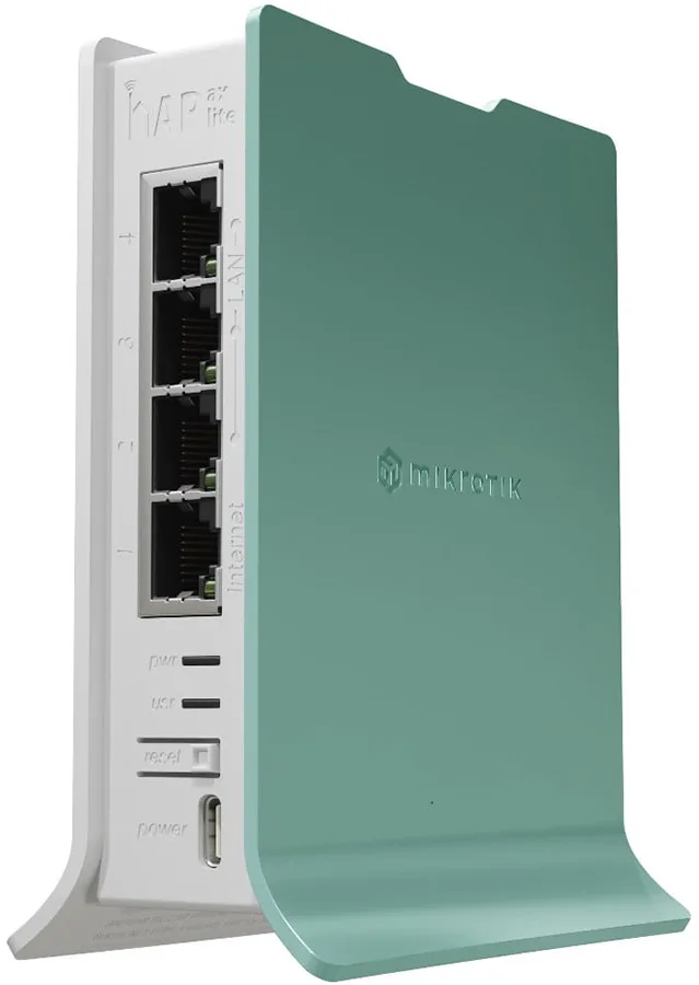 Маршрутизатор Mikrotik hAP ax lite, Wi-Fi 6 (L41G-2axD)