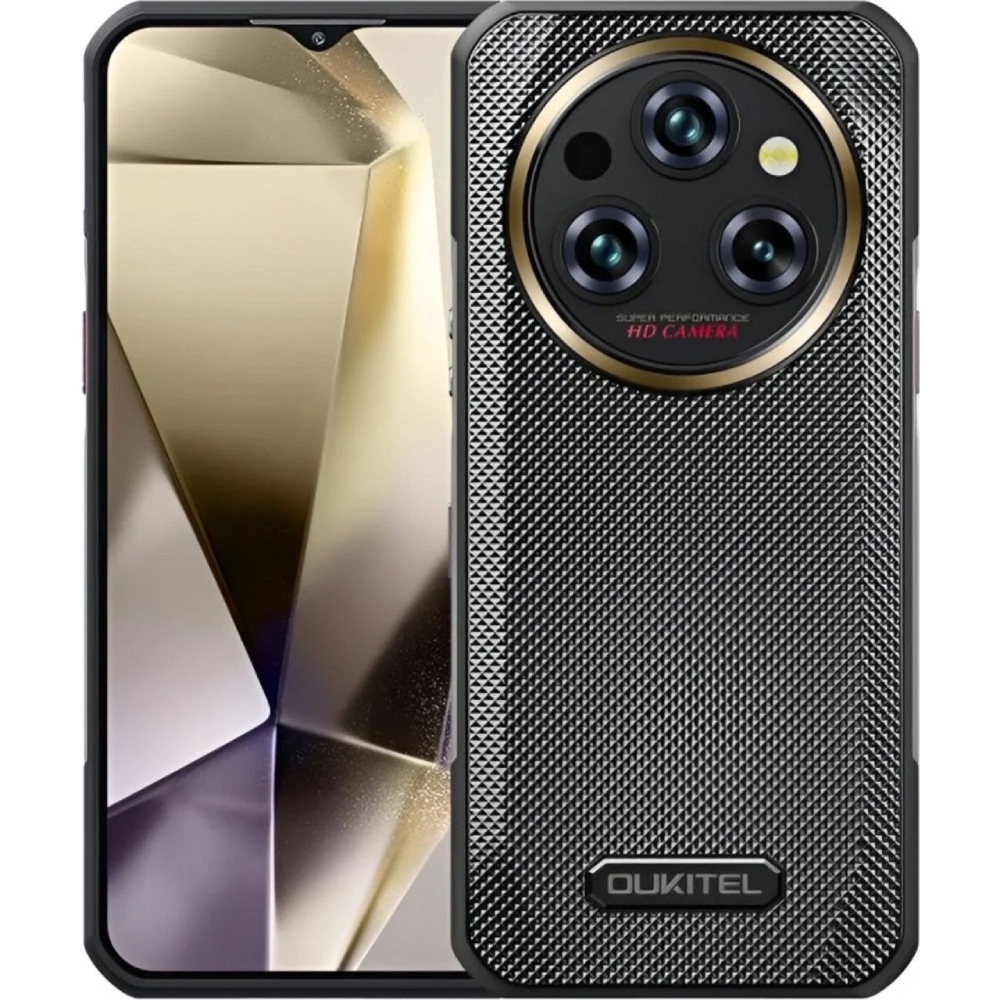 Смартфон Oukitel WP35 5G 6.6" FHD+ /8GB/256GB/ MTK6100+ /11000mAh /108+32Мп/ IP69K /NFC Gold