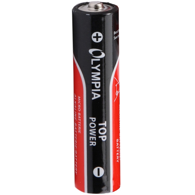 Батарейка AAA, 1.5V, Лужна, Olympia, Alkaline, (BOX 24 шт.)