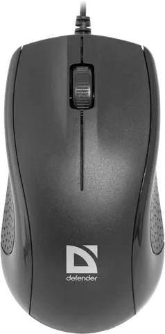 Мишка Defender Optimum MB-160, 3кн., 1000dpi, чорна