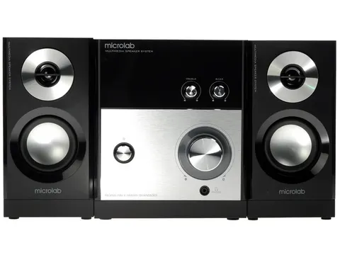 Акустична система 2.1 Microlab M-880, чорна з срібним