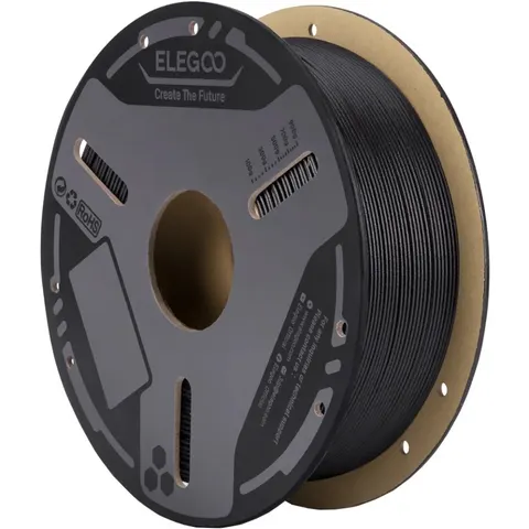 Пластик (Filament) ELEGOO PETG-GF 1кг, 1.75мм, скловолокно, чорний