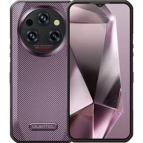 Смартфон Oukitel WP35 5G 6.6" FHD+ /8GB/256GB MTK6100+ /11000mAh /108+32Мп/ IP69K /NFC Purple