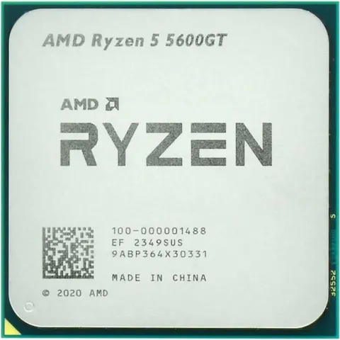 AMD Ryzen 5 6C/12T 5600GT (3.6/4.6GHz Boost,19MB,65W,AM4,Radeon Graphics) Tray
