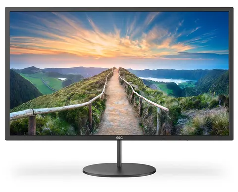 TFT 31.5" AOC Q32V4, IPS, QHD, DP, HDMI, колонки, чорний