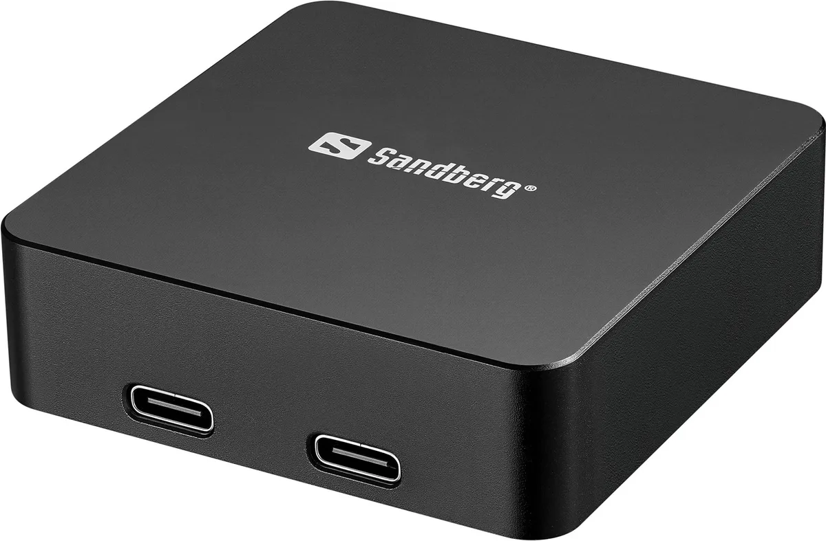 УМБ Sandberg Magnetic Wireless 5000mAh 20W PD, 2xUSB-C, QI-15W for Apple watch and Airpods