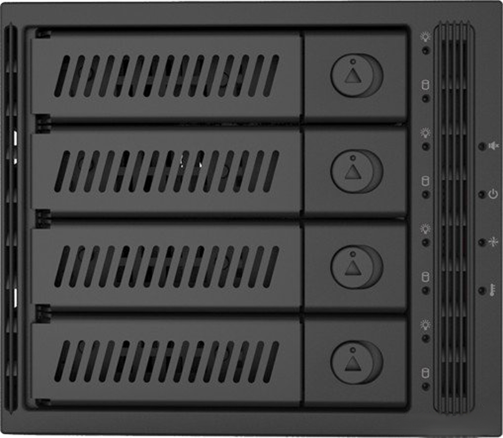 Бекплейн Chieftec CMR-3141SAS 3x5.25" -> 4x3.5" HDDs Hot-Swap Metal