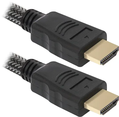 Кабель HDMI M - M, 3.0 м, V1.4, Defender, з феритами, чорний,  HDMI-10PRO