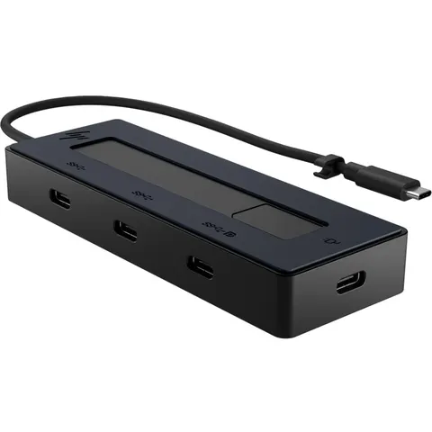 Док-станція USB3.1 Type-C --> Type-Cx4 Multiport чорна HP