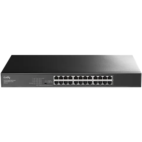 Комутатор Cudy GS1024E, 24-Port Gigabit Easy-Managed Switch