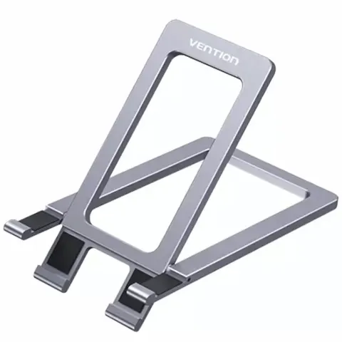 Підставка-трансформер Portable Cell Phone Stand Holder for Desk aluminum alloy Grey Vention