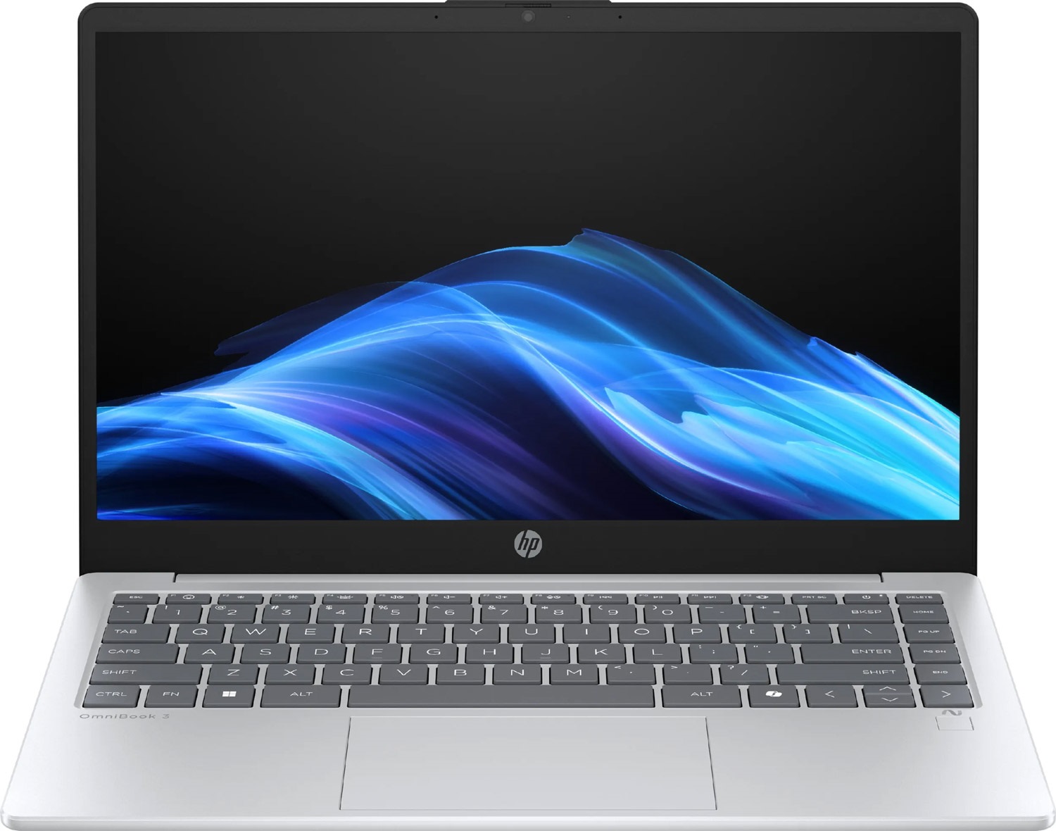 HP Omnibook 3 14-ha0004ua 14" FHD SVA, 250n/Ryzen AI 7-350 (5.0)/16Gb/SSD512Gb/Rad/Win11H/Сріблястий