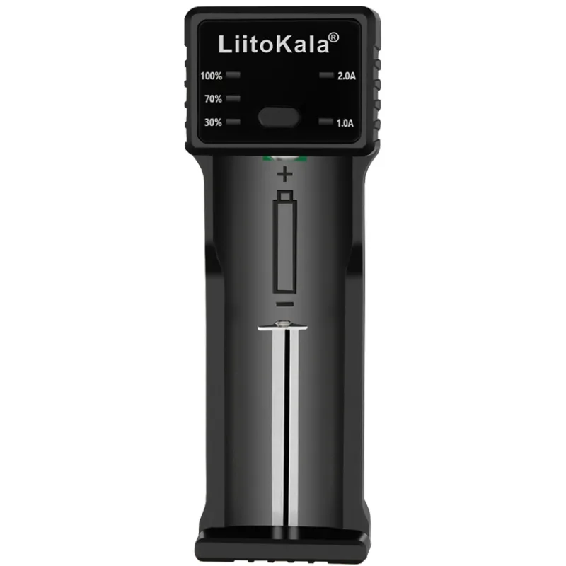 Зарядний пристрій LiitoKala Lii-100C, 1x(Lion/NiMH/NiCd), 2A, Power Bank function