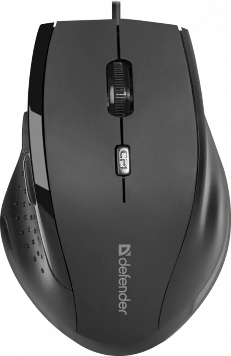 Мишка Defender Accura MM-362, 6кн., 1600 dpi, чорна