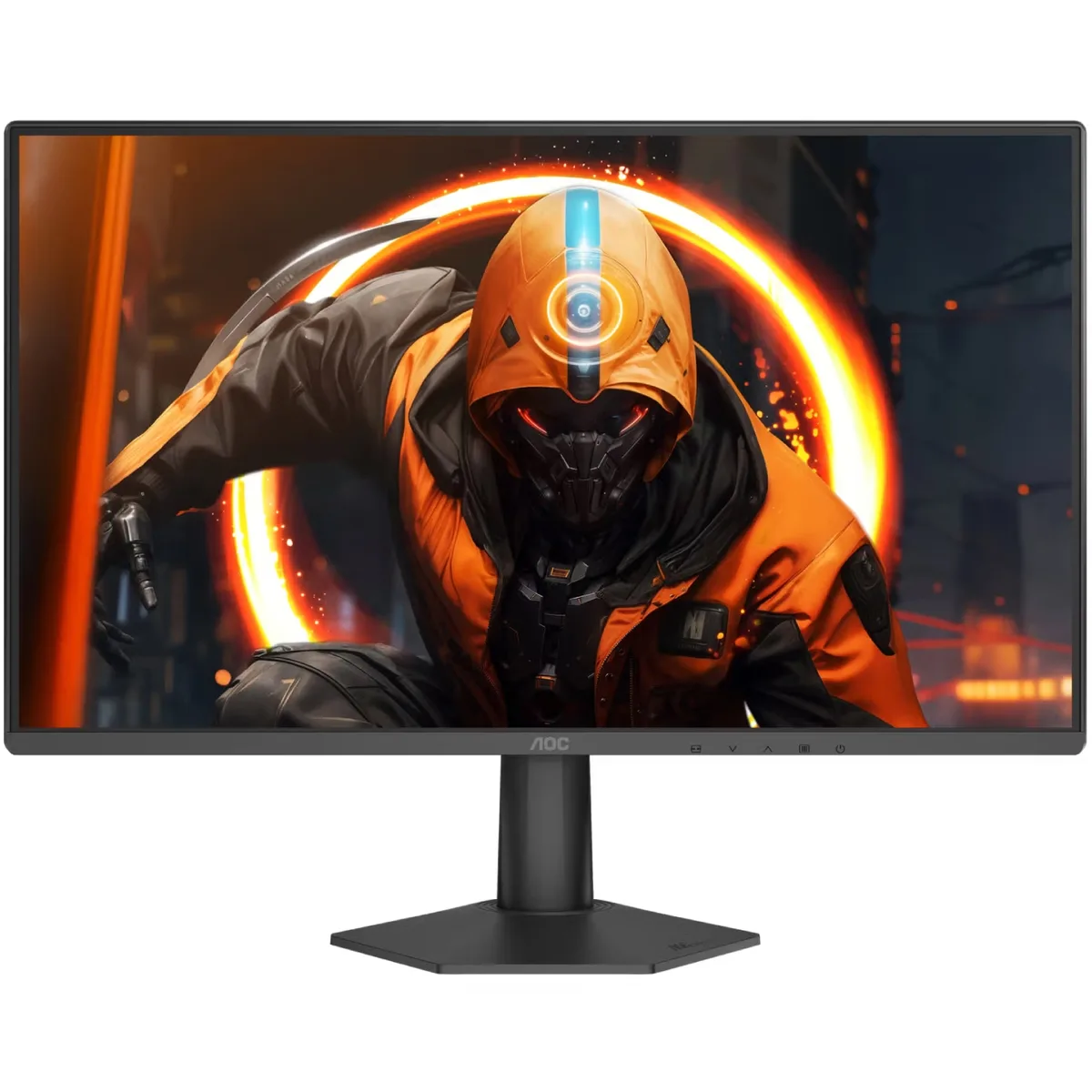TFT 23.8" AOC 24G50F, IPS, 180Гц, 0,5мс, HDMI, DP, колонки, чорний