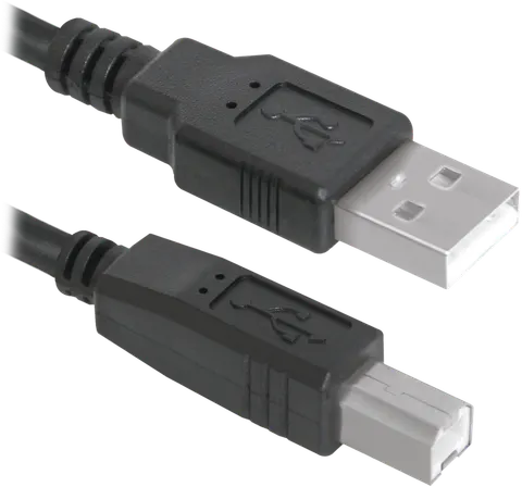 Кабель USB 2.0 AM-BM, 5.0 м, чорний, USB04-17 Defender