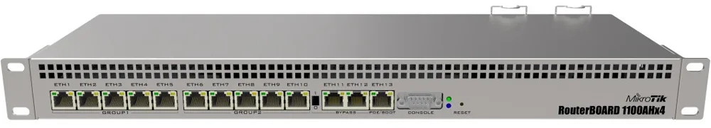 Маршрутизатор Mikrotik RB1100AHx4 RouterBOARD with Annapurna Alpine AL21400 Cortex A15 CPU (4-cores)