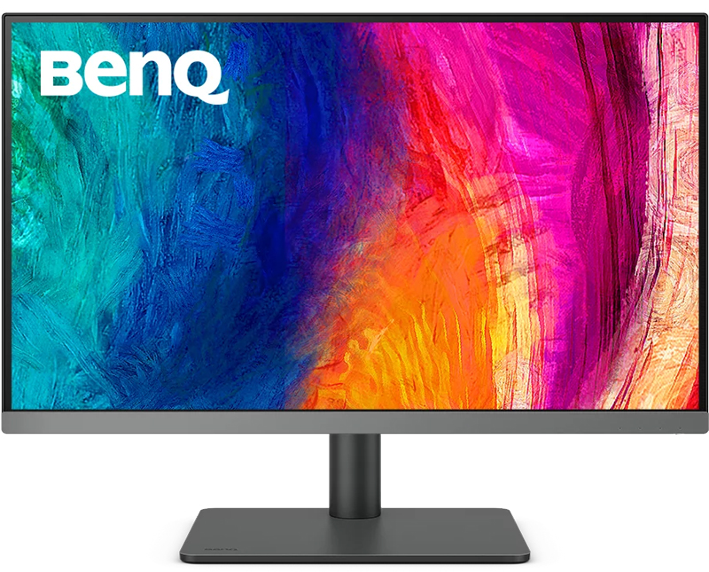 TFT 27" BenQ PD2706U, 4K UHD, IPS, 99% sRGB, HDR10, HDMI, DP, USB-C, USB-hub, HAS, колонки