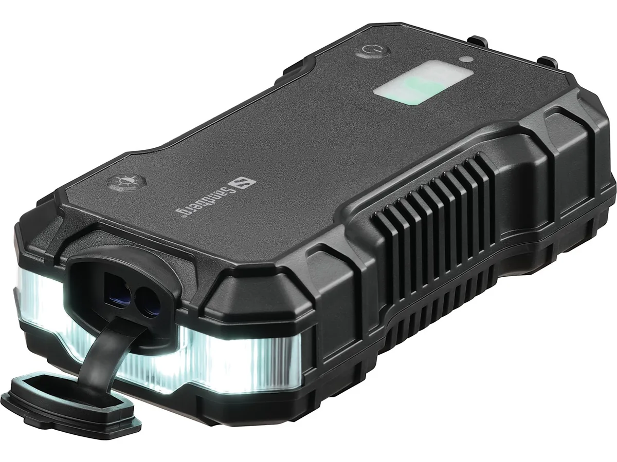 Автомобільний Jump Starter 10000mAh 18W USB-C,USB-A, ліхтар 2W Sandberg