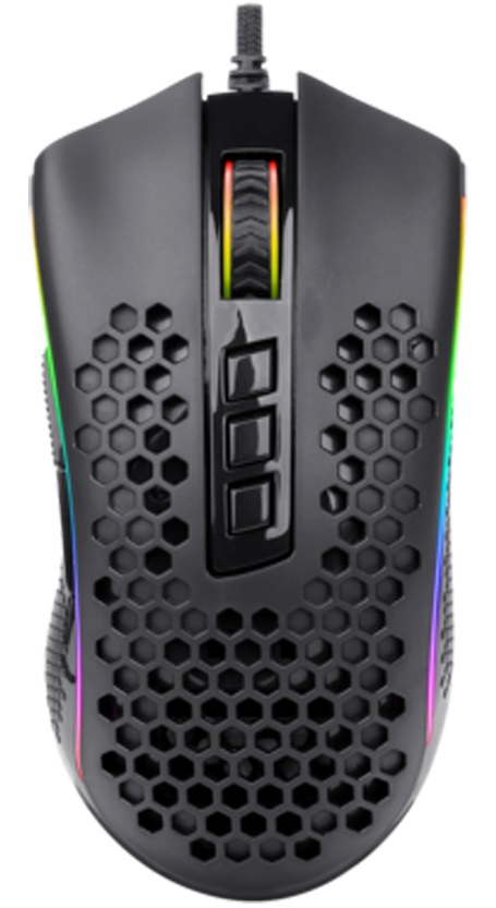 Мишка Redragon Storm Elite RGB, ігрова, 16000dpi., 10кн., чорна