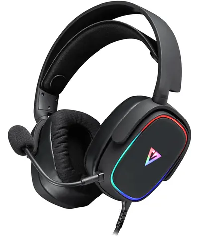 Ігрова гарнітура Modecom Volcano RGB Prometheus 7.1 Black USB