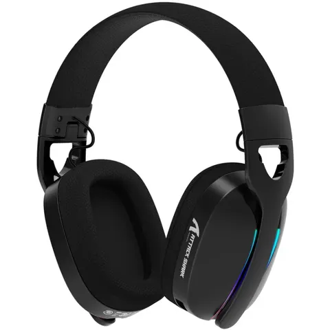 Ігрова гарнітура Attack Shark L90 Wireless,2.4GHz/Bluetooth/3.5mm PS4/PS5/Switch/Xbox/Mac/PC Black