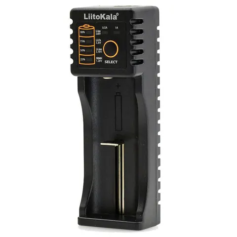 Зарядний пристрій LiitoKala Lii-100,  1x(Lion/NiMH/NiCd), 1A, Power Bank function