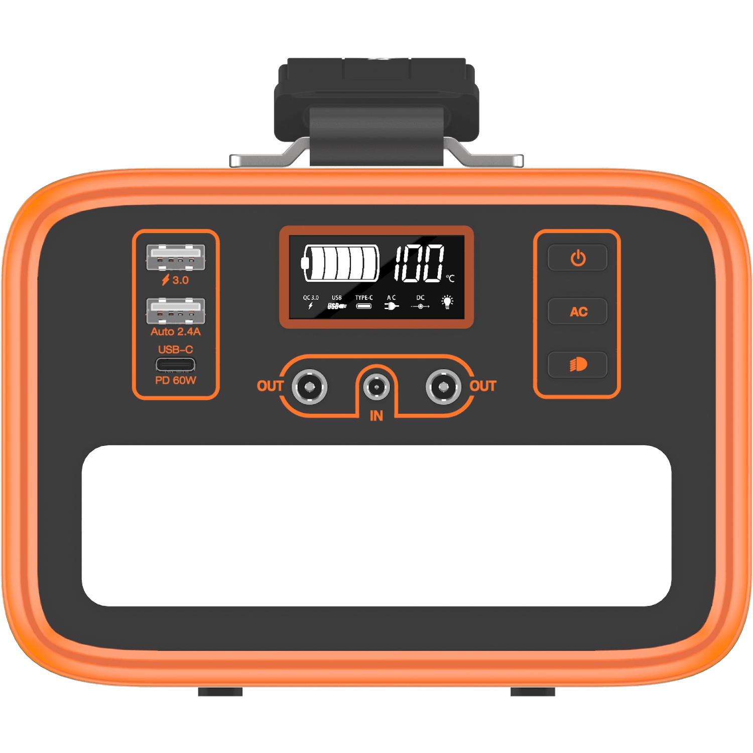 Зарядна станція Energizer 150Вт (230Вт/г) 2xDC, LiFePO4, USB-C PD 60Вт