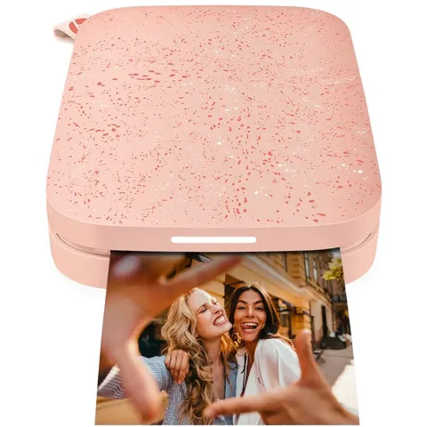 Фотопринтер портативний HP Sprocket Pink (2"x3",313x400dpi,Zink, 64MB,Bluetooth, колір рожевий)