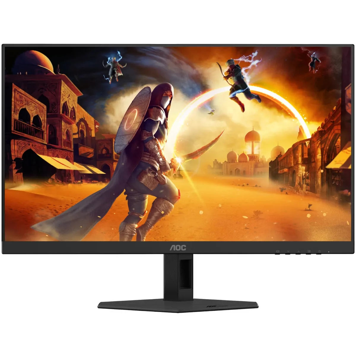 TFT 27" AOC 27G4ZRE, Fast IPS, 260Hz, 0,3ms, 2xHDMI, DP, чорно-червоний
