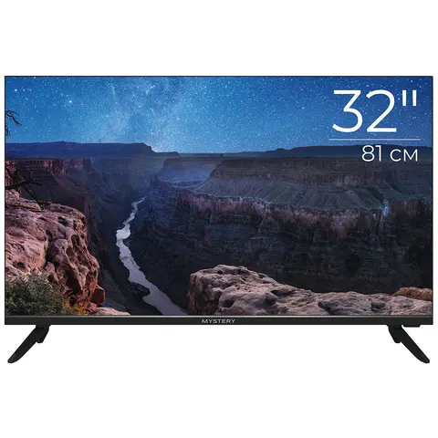 TV 32 Mystery MTV-3230HST2 HD Ready/T2/Smart TV/Android 11/2xUSB 2.0/Wi-Fi/Frameless/Black
