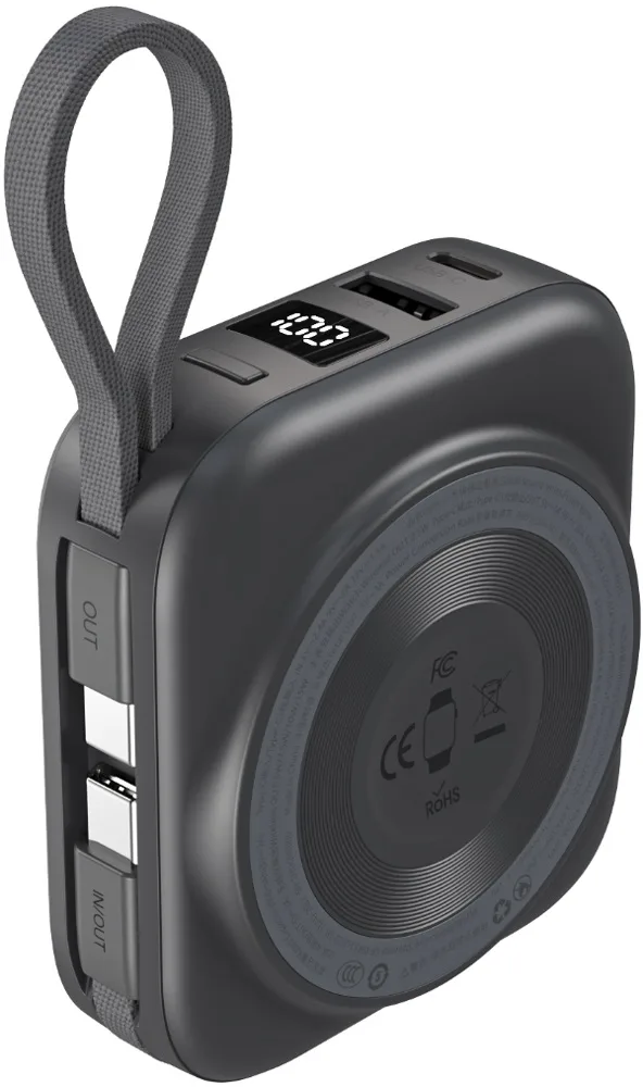 УМБ Choetech Magnetic Wireless 10000mAh 22,5W PD USB-A,USB-C,build USB-C,Apple Watch charger