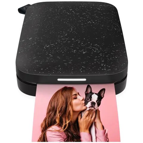 Фотопринтер портативний HP Sprocket Black (2"x3",313x400dpi,Zink, 64MB,Bluetooth, колір чорний)