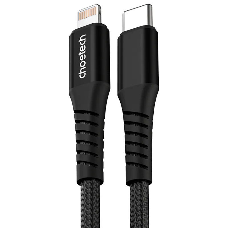 Кабель USB3.1 Type-C M-Lightning M, 1.0 м, PD 27W чорний Choetech