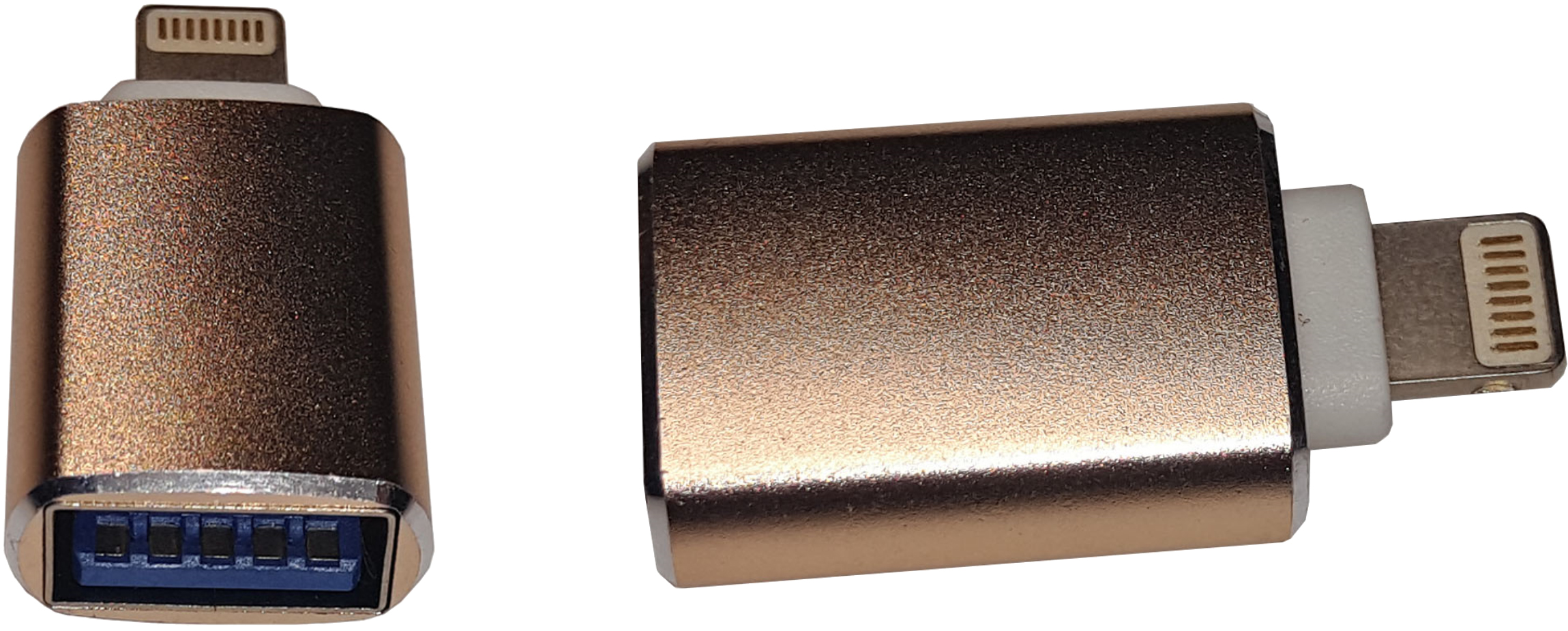 Перехідник OTG Lightning --> USB 3.0 AF Gold