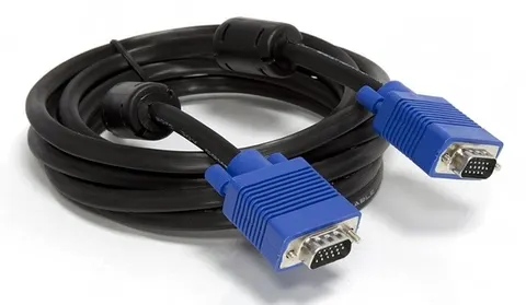 Кабель VGA 15M-15M, 5.0 м з феритами, екранований