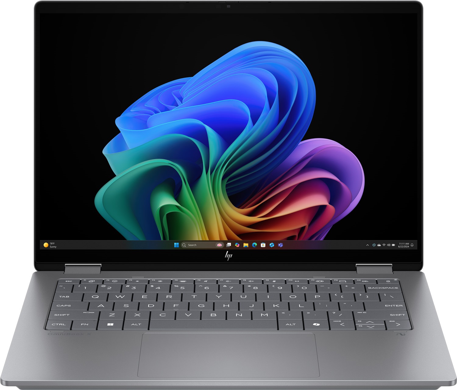 HP OmniBook X Flip x360 14-fm0013ua 14" 2K IPS Ts,400n/U5-226V (4.5)/16Gb/SSD1Tb/Intel Arc/Win11H