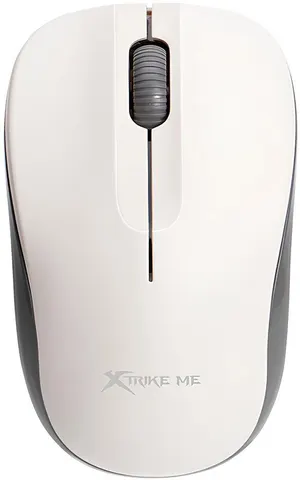 Мишка XTRIKE ME GW-116, бездротова 2.4G, 1000dpi., 3кн., біла
