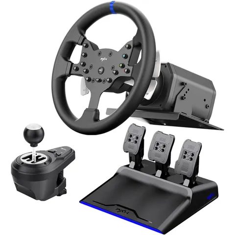 Кермо і педалі, коробка передач PXN-V99 Bundle for PS4/XBOX/Xbox Series X|S/PC