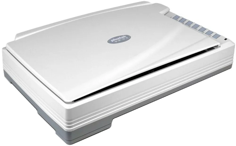 Сканер А3 Plustek OpticPro A320E (800x800dpi 48bit 7,7стор/хв планшетний сірий)