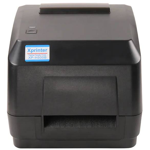 Принтер штрих-кодів Xprinter XP-H500B (термотрансфер, 127мм/с, стрічка 118мм, 203 DPI, USB,чорний)